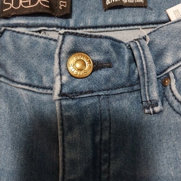 Suede Jeans For Women Size 27 - Picture 3 of 7
